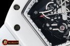 Richard Mille RM055 Bubba Watson CER/RU Skeleton Wht/Blue MY8215 Mod