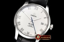 Omega De Ville Men's Co-Axial SS/LE Wht/Roman VSF A8500