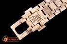 Audemars Piguet Royal Oak Ladies Diams 33mm RG/RG Wht JF Swiss Q