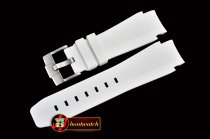 Rolex Rubber B White Vulcanized Strap For Rolex DeepSea
