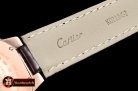 Cartier Balon Bleu Midsize Wrapped RG/LE White BP Swiss 2671