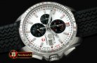 TAG0283 - Carrera 16 Senna Ed Chrono SS/RU White OS20 Qtz