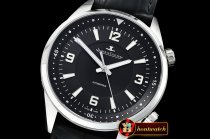 Jaeger Le Coultre Polaris Automatic 41mm SS/LE Black Miyota 9015 Mod