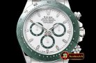 Rolex Daytona 116500LN Grn CER/SS/SS Wht BP Asia 7750