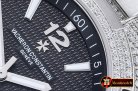 VACH. CONSTANTINE Overseas Ref.47074 Diams SS/SS Black MY8215 Mo