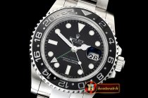Rolex GMT Master II 116710LN SS/SS Black KSF Asia 2836