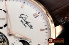 Glashutte Senator Tourbillon PR RG/LE White Stk Asia Tourbillon