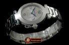 CAR0314A - Pasha Ladies SS/SS White Swiss Ronde Quartz