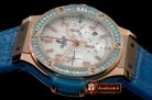 HUB0322D - Big Bang Pearl RG/Sq Blue Ruby White A-7750