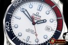 Omega Seamaster Commander 007 SS/SS White BP Asia 2836 Mod