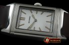 JL079A - Reverso Classique SS/LE White Stk Jap Qtz