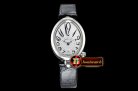 Breguet Queen of Naples Ladies SS/LE Wht MOP Jap Movt