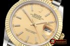 Rolex Datejust II DJ2 41mm Jub Flt YG/SS Gold Stick BP Swiss 283