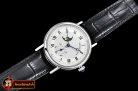 BRE081 - Classique MoonPhase Ref.3300 SS/LE White MY9015 Mod