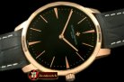 Replica Vach Constantine Patrimony RG/LE Black Jap Miyota 9015