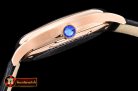 Replica Cartier Drive De Cartier Tourbillon RG/LE White Tourbill