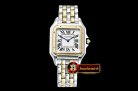 Cartier Panthere Secrete De Ladies SS/YG White KOR Swiss Qtz