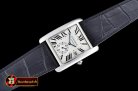 Replica Cartier Tank MC 1904 SS/LE White JF Asia 23J