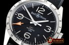 Bell & Ross BR123 GMT 24H SS/RU Black Asia 2836 Mod