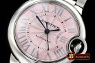 Cartier Balon De Bleu Ladies 33mm SS/SS Pink TWF Seiko NH05A
