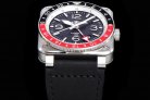 BELL-ROSS INSTRUMENTS BR0393-BL-STSCA 42MM WF-9015