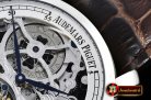 Audemars Piguet AP Jules Tourbillon Rep Minutes SS/LE Wht Tourbillon