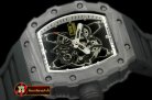 RM078C - RM-035 Rafael Nadal Tourbillon PVD/RU/Wht Custom Skelet