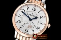 Jaeger Le Coultre Rendez-Vous Day/Night RG/SS White MY9015 Mod