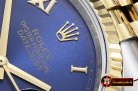 Rolex Datejust DJ 36mm Jub Flt YG/SS Blue Rmn BP A3135 Mod