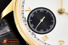 IWC Portuguese Hand-Wound Ref.IW5454 YG/LE Wht/Blk A6497