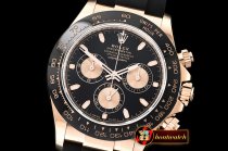 Rolex Daytona 116515 CER/RG/RU Blk Noob Asia 4130 Mod