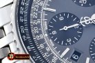 Replica Breitling Navitimer SS/SS Grey/Black Asia 7750 Mod