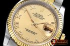 Rolex Datejust Man DJ 36mm Oyst Flt YG/SS (Wrap) Gold Roman BP A