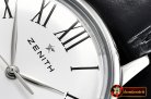 Zenith Elite 6150 150th Anniv SS/LE Wht/Rmn A2824 Mod