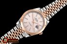 Rolex Datejust II 41mm Jub Smt RG/SS Rose Gold Stick BP Swiss 28