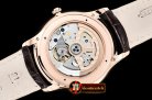 Jaeger Le Coultre Master Ultra Thin Date RG/LE Rose ZF 1:1 MY9015 Mod