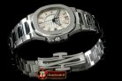 PP0179A - Nautilus 7010 Midsize 32mm SS White - Swiss Qtz