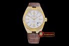 VACH. CONSTANTINE Overseas Ref.47074 YG/LE White MY8215 Mod Cal5