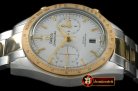 OMG0376A - Speedmaster Moon Watch SS/YG White Stick A-7750