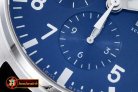 IWC0320 - 3777 Pilot Chrono SS/LE Blue 7750
