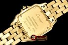 Cartier Panthere Secrete De Ladies YG/YG Wht BVF Swiss Qtz