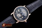 Cartier MoonPhase RG/LE Skeletonal Black - Asia HW Tourbillon