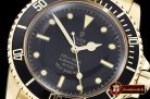 Tudor Vintage SUB Ref.7928 YG/YG Black Asia 2836