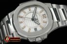 PP0179A - Nautilus 7010 Midsize 32mm SS White - Swiss Qtz