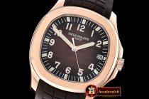 PP0283 - Aquanaut Ref.5167 RG/RU Brown/Num PF Asia 2824 Mod