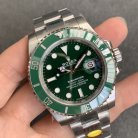 Submariner 116610LV 904L SS/SS Green ZF VR3135