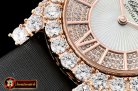 Chopard L'Heure Du Diamant Round RG/LE (Black) Rose Gold MY9015