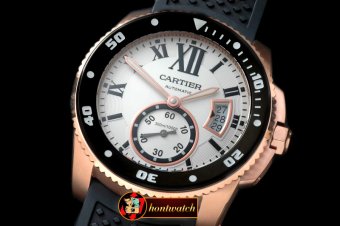CAR0310A - Calibre de Cartier Diver RG/RU White