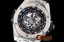 Hublot Big Bang Sang Bleu Football SS/LE Asia HUB1213