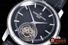 VACH. CONSTANTINE Traditionnelle Tourbillon SS/LE Black - Asia H